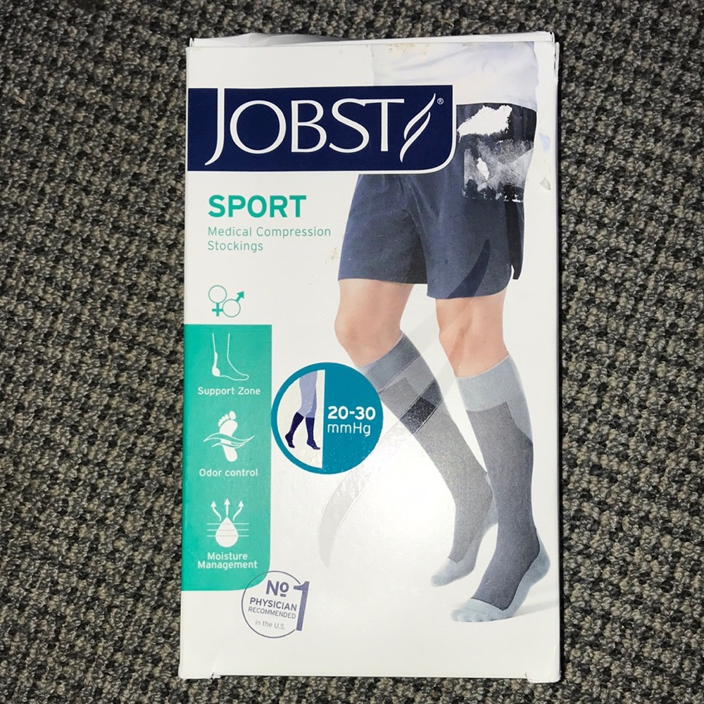 Sport Medical Compression Knee-High Socks‎ in Gray